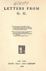 Letters from G. G