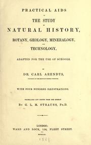 Cover of: Practical aids to the study of natural history ...