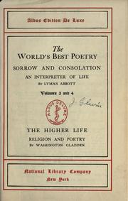Cover of: The World's best poetry