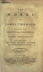 Cover of: Works.: With his last corrections and improvements.  To which is prefixed, the life of the author