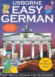 Cover of: Easy German (Easy Languages) by Fiona Chandler, Nichole Irvin, Katie Daynes