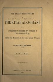 Cover of: Al-Juz' al-hadi wa-al-'ishrun min Kitab al-ag