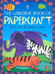 Cover of: The Usborne Book of Papercraft (Craft Books)
