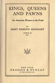 Cover of: Kings, queens and pawns by Mary Roberts Rinehart
