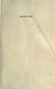 Cover of: Sheaves. by E. F. Benson