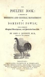 Cover of: The poultry book