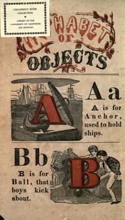 Cover of: Alphabet of objects