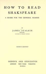 Cover of: How to read Shakespeare: a guide for the general reader