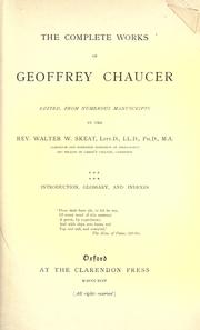 Cover of: Complete works. by Geoffrey Chaucer