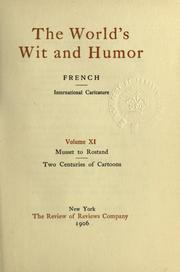 Cover of: The world's wit and humor by Lionel Strachey