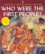 Cover of: Who Were the First People (Starting Point History)