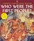 Cover of: Who Were the First People (Starting Point History)