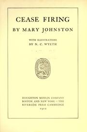 Cover of: Cease firing by Mary Johnston