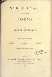 Cover of: North coast, and other poems. by Robert Williams Buchanan