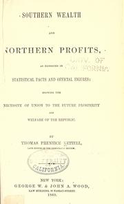 Cover of: Southern wealth and northern profits by by Thomas Prentice Kettell