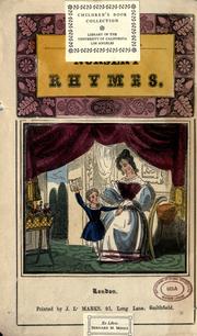 Cover of: Nursery rhymes