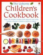Cover of: The Usborne children's cookbook