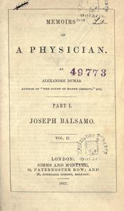 Memoirs of a physician