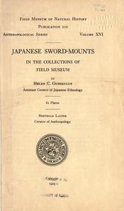 Cover of: Japanese sword-mounts in the collections of Field Museum