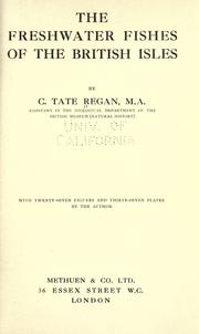 Cover of: The freshwater fishes of the British Isles by C. Tate Regan
