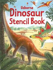 Cover of: Usborne Dinosaur Stencil Book (Stencil Books)