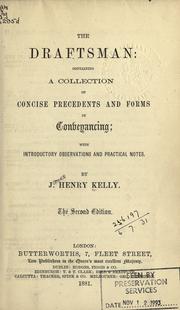 Cover of: The draftsman by James Henry Kelly, James Henry Kelly