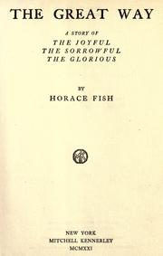 Cover of: The great way by Horace Fish, Horace Fish