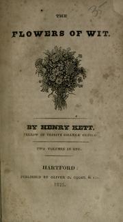 The flowers of wit by Henry Kett