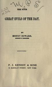 Cover of: Lectures by Henry Edward Manning