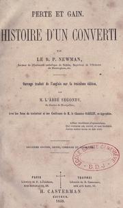 Cover of: Perte et gain by John Henry Newman