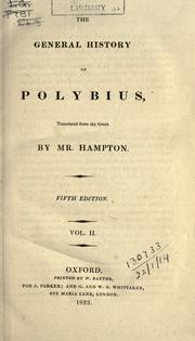 Cover of: The general history of Polybius by Polybius