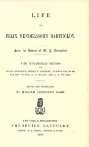 Felix Mendelssohn Bartholdy by Wilhelm Adolf Lampadius