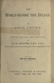 The world before the deluge by Louis Figuier