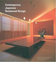 Cover of: Contemporary Japanese restaurant design by Motoko Jitsukawa