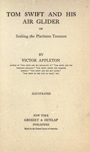 Cover of: Tom Swift and his air glider by Victor Appleton