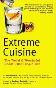 Cover of: Extreme Cuisine by Jerry Hopkins
