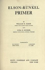 Cover of: Elson-Runkel primer