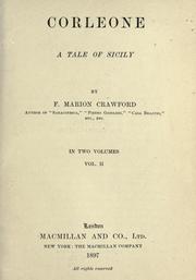 Cover of: Corleone by Francis Marion Crawford, Francis Marion Crawford