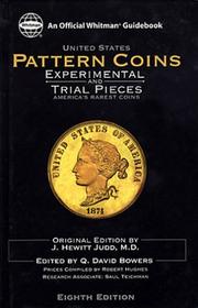 Cover of: U.S. Pattern Coins