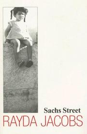 Cover of: Sachs Street