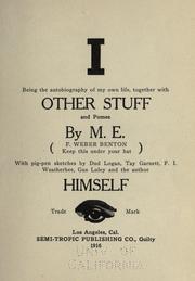 Cover of: I by Frank Weber Benton