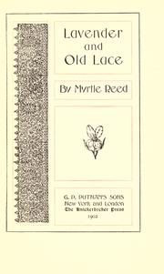 Cover of: Lavender and old lace by Myrtle Reed