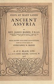 Cover of: Ancient Assyria