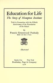 Cover of: Education for life by Francis Greenwood Peabody