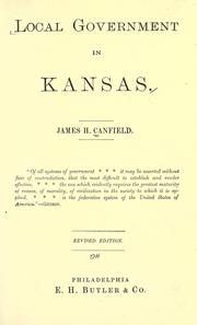 Cover of: Local government in Kansas