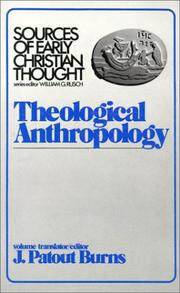 Cover of: Theological anthropology