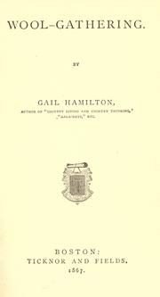Cover of: Wool-gathering by Hamilton, Gail
