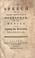 Cover of: The speech of a Right Honourable gentleman, on the motion for expelling Mr. Wilkes, Friday, February 3, 1769.