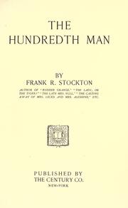 Cover of: The hundredth man. by T. H. White