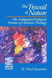 Cover of: The travail of nature by H. Paul Santmire